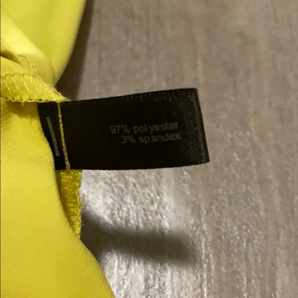 The Limited | Yellow Sleepless Top | Sz M - Picture 6 of 6